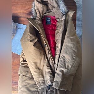 Gap NWOT upcycled parka